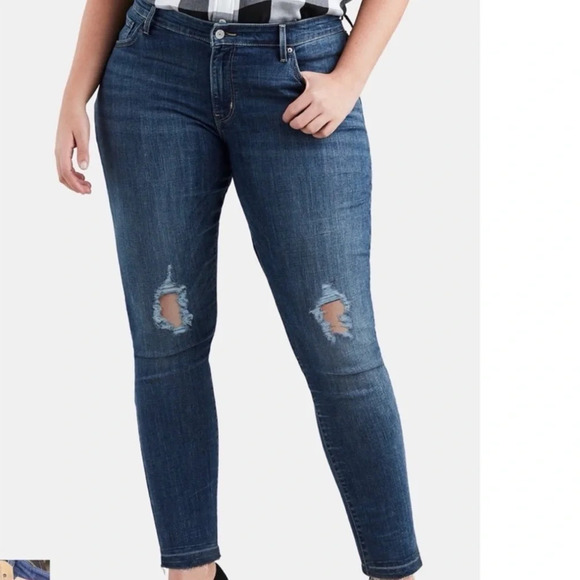 Levi's Denim - Levi’s 711 The Skinny Hide & Seek Size 20W